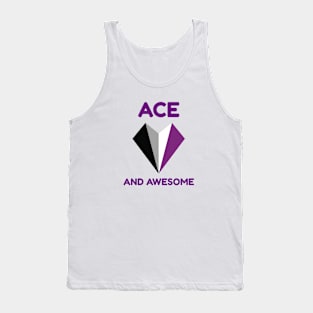 Asexual and Awesome Tank Top